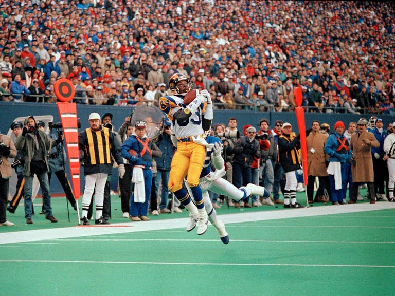 Flipper Anderson scored the game-winning touchdown against the New York Giants on Jan. 7, 1990