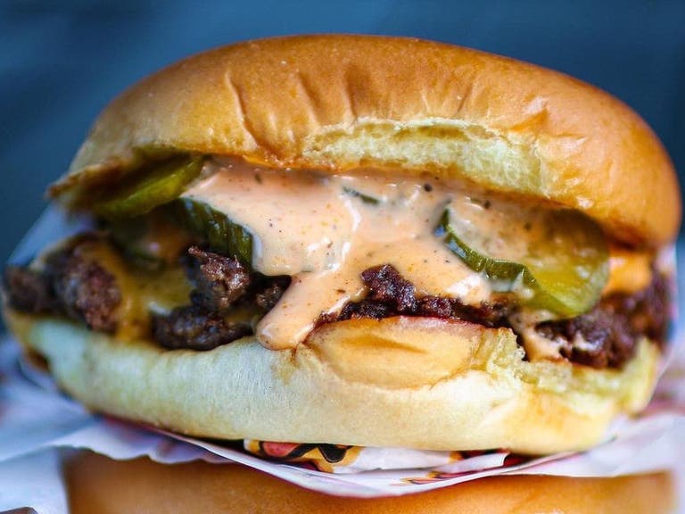 Short Rib Burger at Heavy Handed in Santa Monica
